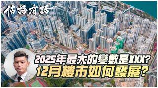 2025年最大的變數是什麼? 12月樓市如何發展? #2025樓市 #香港樓價 #房地產分析 #樓市走勢 #樓價 #物業市場 #地產新聞