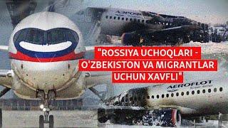 "Qanotlari" singan Rossiya o‘zbek migrantlarini Sukhoi'da tashimoqchi