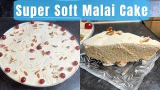 New year Special:Super Soft Malai Cake World most easiest moist Malai Cake Recipe: Malai Cake |