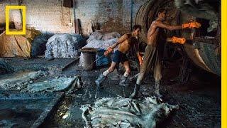 Inside an Indian Tannery | The Ganges