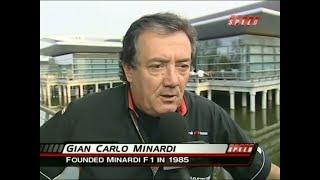 2005 F1 Chinese GP - Minardi final grand prix