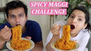 SPICY MAGGI CHALLENGE | Maggi Eating Competition | #AnanasChallenge | Laughing Ananas