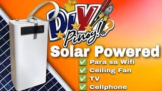 Pang Masa na Pwede pa sa  SOLAR ang UPS ni DIY PINOY