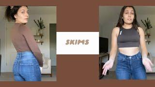 SKIMS TRY-ON, REVIEW, UNBOXING