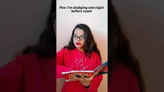 Me:one night before exam |Most viral comedy video  #beautyverma #ytshorts #shortsvideo #viral