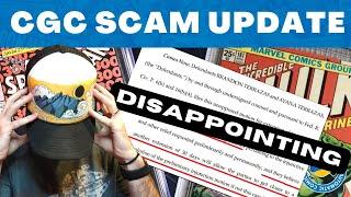 CGC Reholder Scam Update: Disappointing…