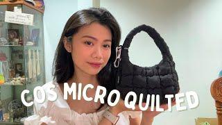 What's in my bag | COS micro quilted bag (everyday essentials)