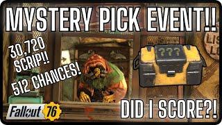 What Happens When You Get 512 Mystery Picks in Fallout 76?