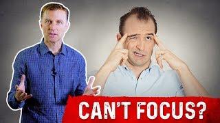 How To Improve Attention Span & Focus? – Dr.Berg