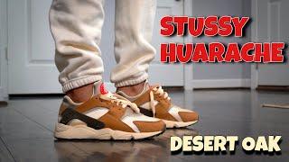 Stussy Huarache Desert Oak On Foot Review