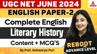 UGC NET English Literature Classes 2024 | Complete Literary History By Aishwarya Ma'am