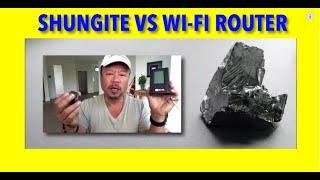 #Shungite vs #5G Wifi Router