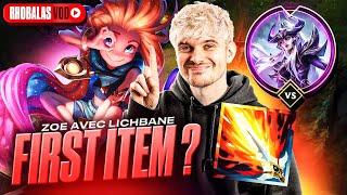 ON RESSORT LA ZOE AVEC LICHBANE FIRST ITEM ?