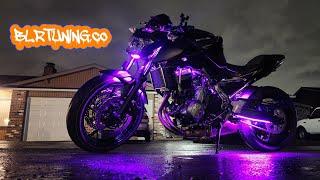 STEALTH LED KIT BY BLR TUNING ON KAWASAKI Z650