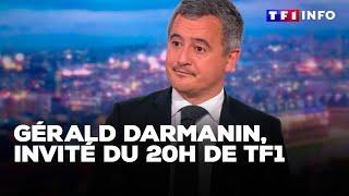 Gérald Darmanin, ministre de la Justice, invité du 20H de TF1｜TF1 INFO