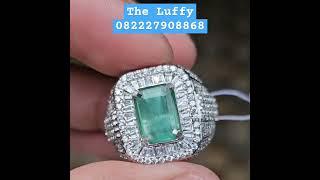 Natural Green Emerald Beryl Jamrud Zambia Minor to  Moderate 1.48 carats Certificate Login lab