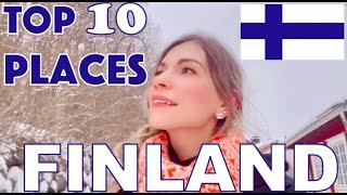 Top 10 places in Finland | Top 10 Finland | in short | Helsinki | Tampere | Oulu | Lapland | Finland