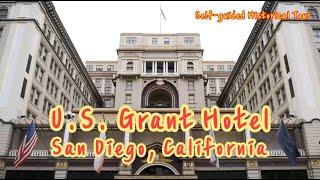 Self-guided Historical Tour of US Grant Hotel | 미국 전 대통령 아들이 운영하는 호텔 구경하기 (ft. 미국 전 대통령, 전 영부인)