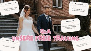 Unsere Hochzeit - Eure Fragen  *Ablauf, Kosten, Musik &&&*