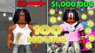 I WENT FROM RAGS TO RICHES IN THIS NEW SOUTH BRONX ROBLOX HOOD GAME!