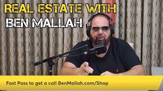 Ben talks Real Estate Live! Submit your questions