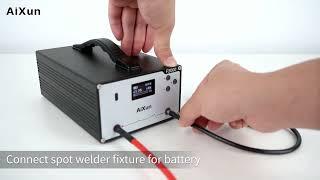 Aixun  F3000 Farad CapacitorSpot Welder operation video