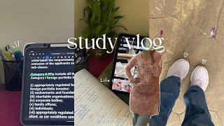 Study vlog| Productive days , library, outfits , what I eat , life in India and more