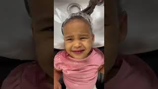 Mom takes 2-year-old daughter to salon for luxurious ‘$80 haircut’