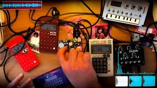 Tezeta Jam l Koala Sampler + PO-33 K.O! & Purple Rain + PO-32 Tonic & NTS-1