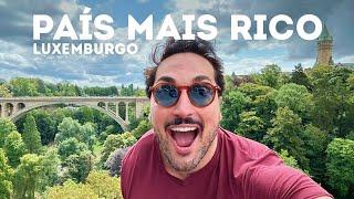 Porque Luxemburgo é tão RICO? - O que fazer neste país tão pequeno da Europa? - Estevam Pelo Mundo