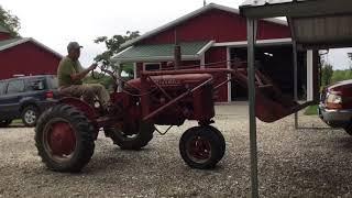 Farmall B with Loader