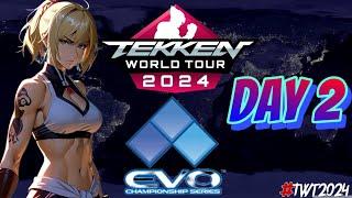 TEKKEN 8 - EVO 2024 LAS VEGAS DAY 2 Pools Top 24 Round 2 TWT 2024 Watch Party