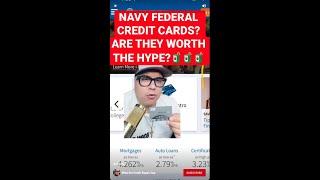 Navy Federal credit cards worth the hype? #shorts