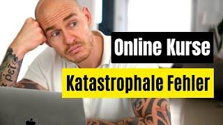 Online Kurs erstellen: Vermeide diese 5 großen Fehler!