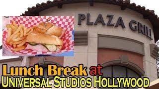 Lunch Break at Universal Studios Hollywood- The Plaza Grill (Club Sandwich)