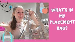 WHAT'S IN MY PLACEMENT BAG? Everything a student midwife should carry for placement