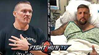 Usyk VISITS Carl Froch At HOSPITAL After Being Attacked By Tyson & John Fury At Airport