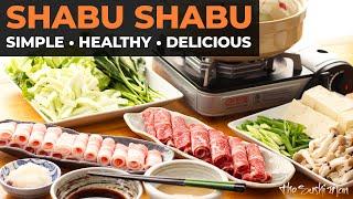 How to Make SHABU SHABU (Japanese Hot Pot) with The Sushi Man