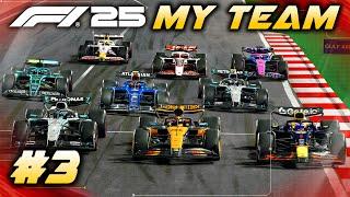 F1 25 MY TEAM CAREER Part 3: MULTIPLE THREE WIDE BATTLES!