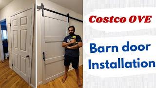 Installing OVE Barn Door | Costco Barn Door | DIY Series | Take Two Vlogs