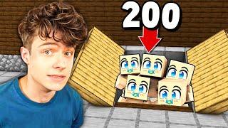 HO 200 BAMBINI IN CANTINA - MINECRAFT CURSED