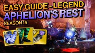 Destiny 2: Platinum APHELION'S REST Lost Sector Guide - Simple & Easy - Season of the Lost