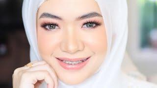 Muslim  Bridal glowy makeup  (Barbie look )