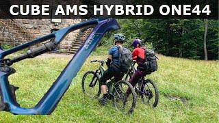 Unendliche Trails im Kaiserslautern - Dem neuen CUBE AMS HYBRID ONE 44 Hinterher