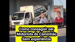 Dica infalível para ser motorista de caminhão sem experiência