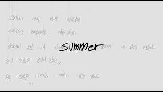 keshi - summer (lyric video)