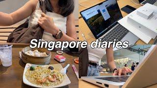 My FIRST Macbook air M3, work conference, morning routine | working adult life in Singapore