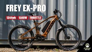 FREY EX-PRO 1000w best electric mountain bike for off-road hunting &emtb#freybike#ebike   #enduro