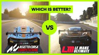 Le Mans Ultimate vs. Assetto Corsa Competizione - GT3 Visual & Audio Comparison