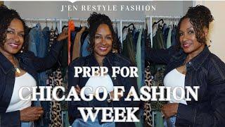 chicago fashion week 2024 prep | h&m mini haul + outfit styling and planning from my closet